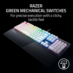 Razer - BlackWidow V3 Mechanical Green Switch Gaming Keyboard with Chroma RGB - Roblox Edition