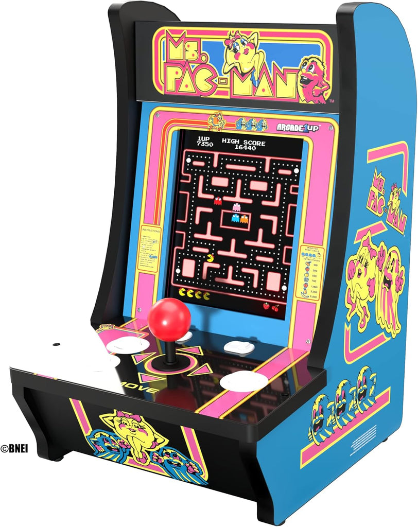 Arcade1Up Ms. Pac-man 5-Game Micro Player Mini Arcade Machine – eSport ...