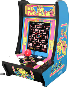 Arcade1Up Ms. Pac-man 5-Game Micro Player Mini Arcade Machine