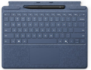 Microsoft Surface Pro Keyboard with Slim Pen 2 for Surface Pro (11th Edition), Pro 9, and Pro 8 - Sapphire