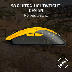 Razer - Viper V2 Pro Wireless Ultra-lightweight Esports Mouse - PUBG: BATTLEGROUNDS Edition