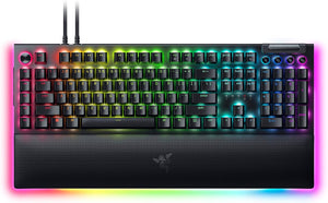 Razer - BlackWidow V4 Pro Green Switch Mechanical Wired Gaming Keyboard with Chroma RGB - Black