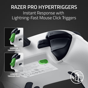 Razer - Wolverine V3 Wired Gaming Controller Tournament Edition - White