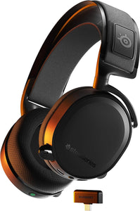 SteelSeries Arctis 7+ Wireless Gaming Headset – Lossless 2.4 GHz – 30 Hour Battery Life – USB-C – 7.1 Surround – for PC, PS5, PS4, Mac, Android and Switch - Black