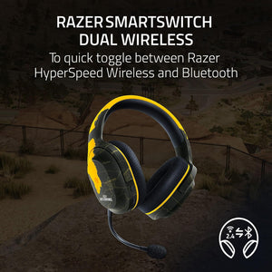 Razer - Barracuda X Wireless Multi-platform Gaming Headset - PUBG: BATTLEGROUNDS Edition