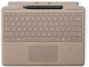 Microsoft Surface Pro Keyboard with Slim Pen 2 for Surface Pro (11th Edition), Pro 9, and Pro 8 - Dune