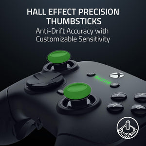 Razer - Wolverine V3 Pro Wireless Gaming Controller with 6 Remappable Buttons, Fast Triggers for Xbox Series X|S, PC - Black