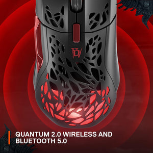 SteelSeries - Aerox 5 Wireless Honeycomb RGB Gaming Mouse - Diablo IV Edition