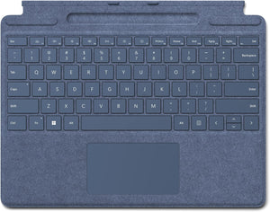 Microsoft - Surface Pro Signature Keyboard for Pro X, Pro 8 and Pro 9 - Sapphire