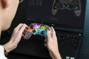 Nacon - Limited Edition Colorlight Wired Controller for Xbox One, Xbox Series X/S, and PC