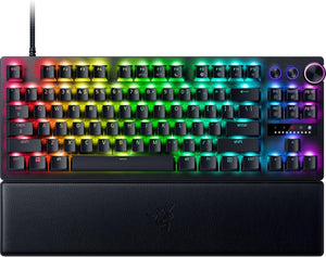 Razer - Huntsman V3 Pro TKL Wired Analog Optical Esports Keyboard - Black