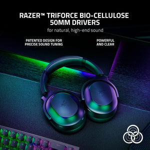 Razer - Barracuda Pro Wireless Stereo Gaming Headset for PC, PS4|5, Switch, and Mobile - Black