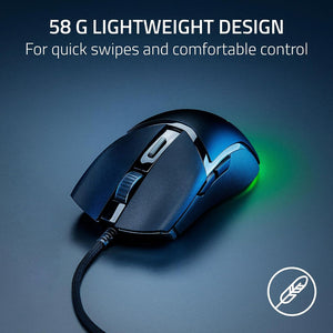 Razer - Cobra Lightweight Wired Gaming Mouse with Chroma RGB Lighting - Black