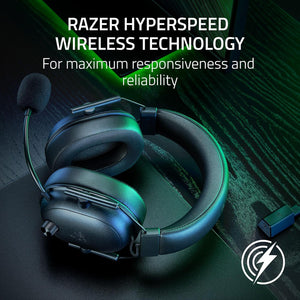 Razer - Blackshark V2 Hyperspeed Wireless Gaming Headset - Black