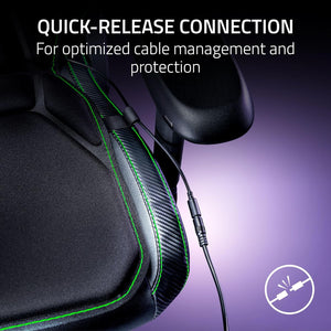 Razer - Freyja Sensa HD Haptic Gaming Chair Cushion - Black