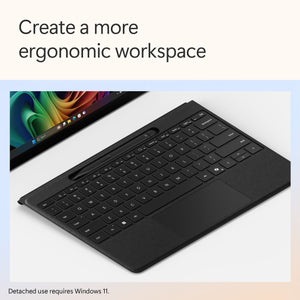 Microsoft - Surface Slim Pen (2nd Edition) and Pro Flex Keyboard for Pro 13