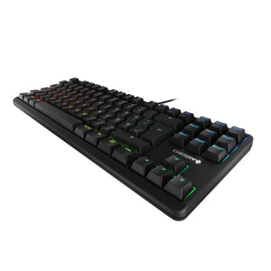 Cherry Mechanical Corded RGB Keyboard, Black