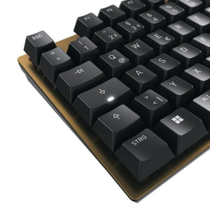 Cherry - KC 200 MX Mechanical Office Keyboard with MX2A Brown Switches - Bronze