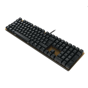 Cherry - KC 200 MX Mechanical Office Keyboard with MX2A Silent Red Switches - Bronze