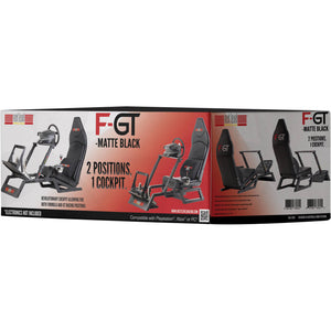 Next Level Racing F-GT Simulator Cockpit, Black