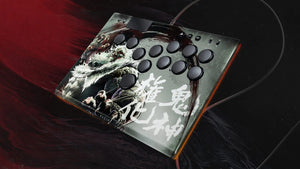 Razer - Kitsune All-Button Optical Arcade Controller for PS5 and PC - SF6 Fighters Edition: Akuma