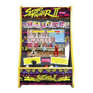 Arcade1Up Street Fighter 8 Games in 1 Retro Partycade Video Game Cabinet Machine
