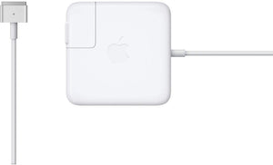 Apple - 85W MagSafe 2 Power Adapter with Magnetic DC Connector - White