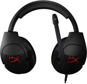 HyperX - Cloud Stinger Wired DTS Headphone:X Gaming Headset for PC, Xbox X|S & One, PS4/5, Nintendo Switch, and Mobile - Red/Black