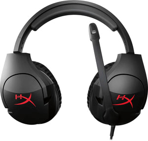 HyperX - Cloud Stinger Wired DTS Headphone:X Gaming Headset for PC, Xbox X|S, Xbox One, PS5, PS4, Nintendo Switch, and Mobile - Red/Black