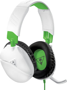 Turtle Beach Recon 70 Wired Headset for Xbox One and Xbox Series X|S - White/Green (Canadian Model)
