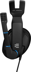 EPOS - GSP 300 Closed Acoustic Stereo Wired Gaming Headset - Black/Blue