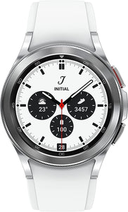 Samsung - Galaxy Watch4 Classic Stainless Steel Smartwatch 42mm BT - Silver