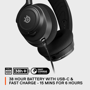 SteelSeries - Arctis Nova 7 Wireless Gaming Headset for PC - Black
