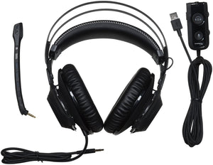 HyperX - Cloud Revolver S Wired Dolby 7.1 Multi-Platform Gaming Headset - Black